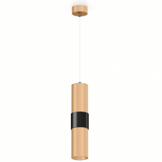 Подвесной светильник G-Lumi, "золотой песок" со вставкой "черный хром"