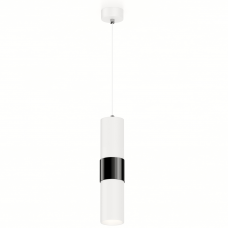 Подвесной светильник G-Lumi, "белый" со вставкой "черный хром"