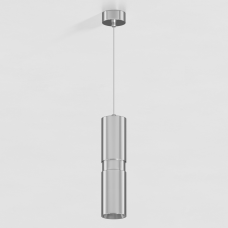 Подвесной светильник G-Lumi, "хром" со вставкой "хром", 245*60мм
