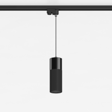 Подвесной светильник G-Lumi, "черный" со вставкой "черный хром", 170*60мм