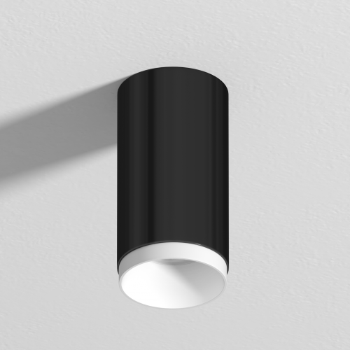 Накладной светильник G-Lumi, черный хром, 120*60мм