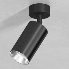 Накладной поворотный светильник G-Lumi, черный хром, 177*60мм