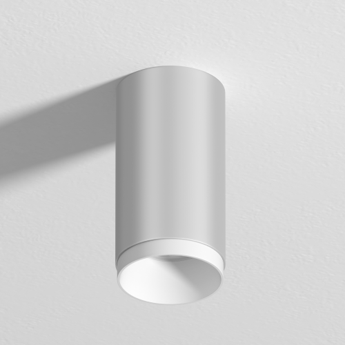Накладной светильник G-Lumi, "матовое серебро", 120*60мм