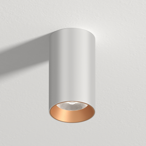 Накладной светильник G-Lumi, "матовое серебро", 110*60мм