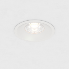 Встраиваемый светильник круглый белый Ф81мм влагозащищенный IP44
