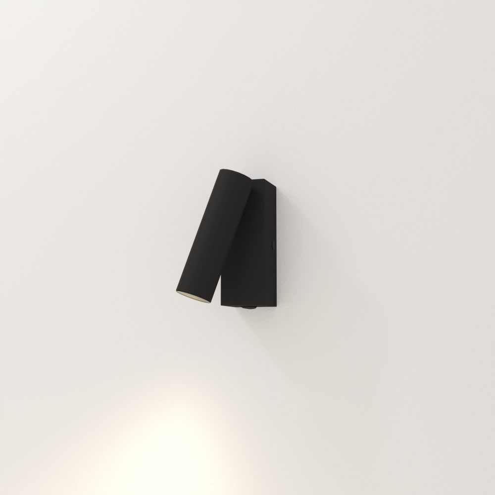 Настенный светильник READER small черный, мод. DL-DOVA30W60S-black