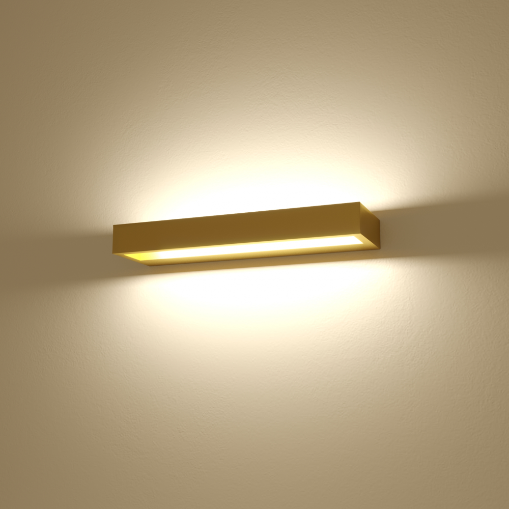 Настенный светильник FRAME бронзовый, мод. DL-DOVA15W35S-gold