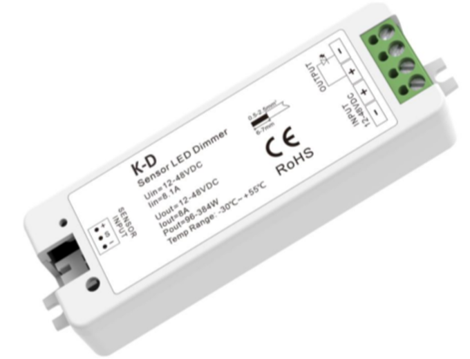 Контроллер для датчиков K-D 1CH*8А 96/192W (12/24V), мод. K-D