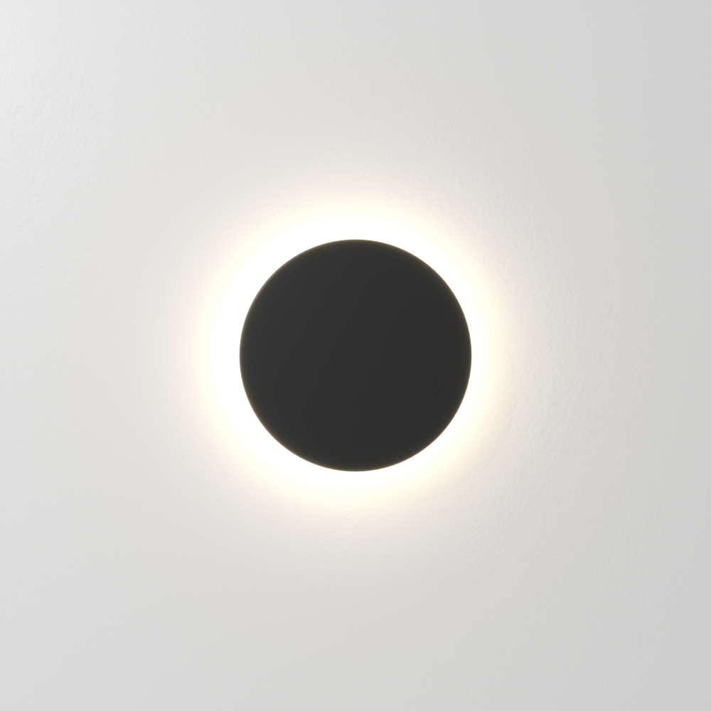 Настенный светильник ECLIPSE черный, мод. DL-DOVA20W35S-black