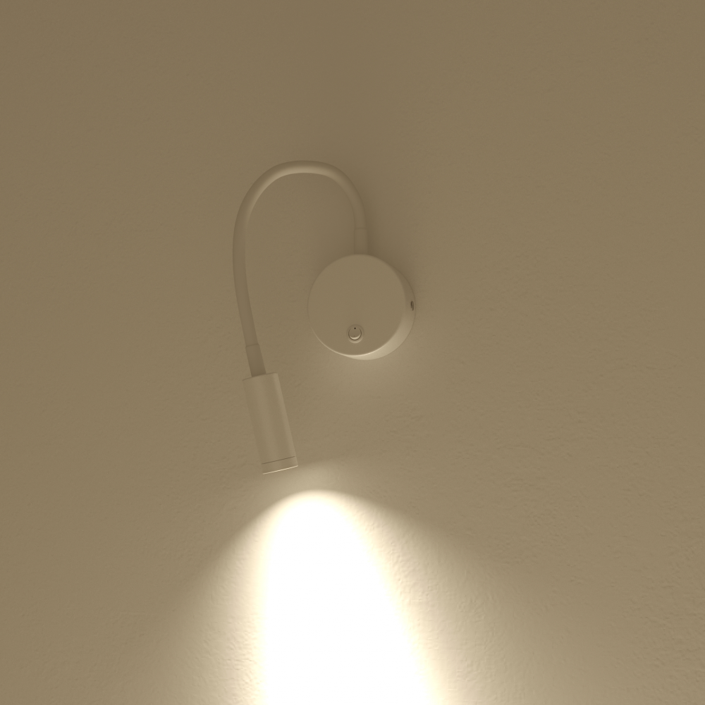 Настенный светильник READER белый, мод. DL-DOVA20W40S-white